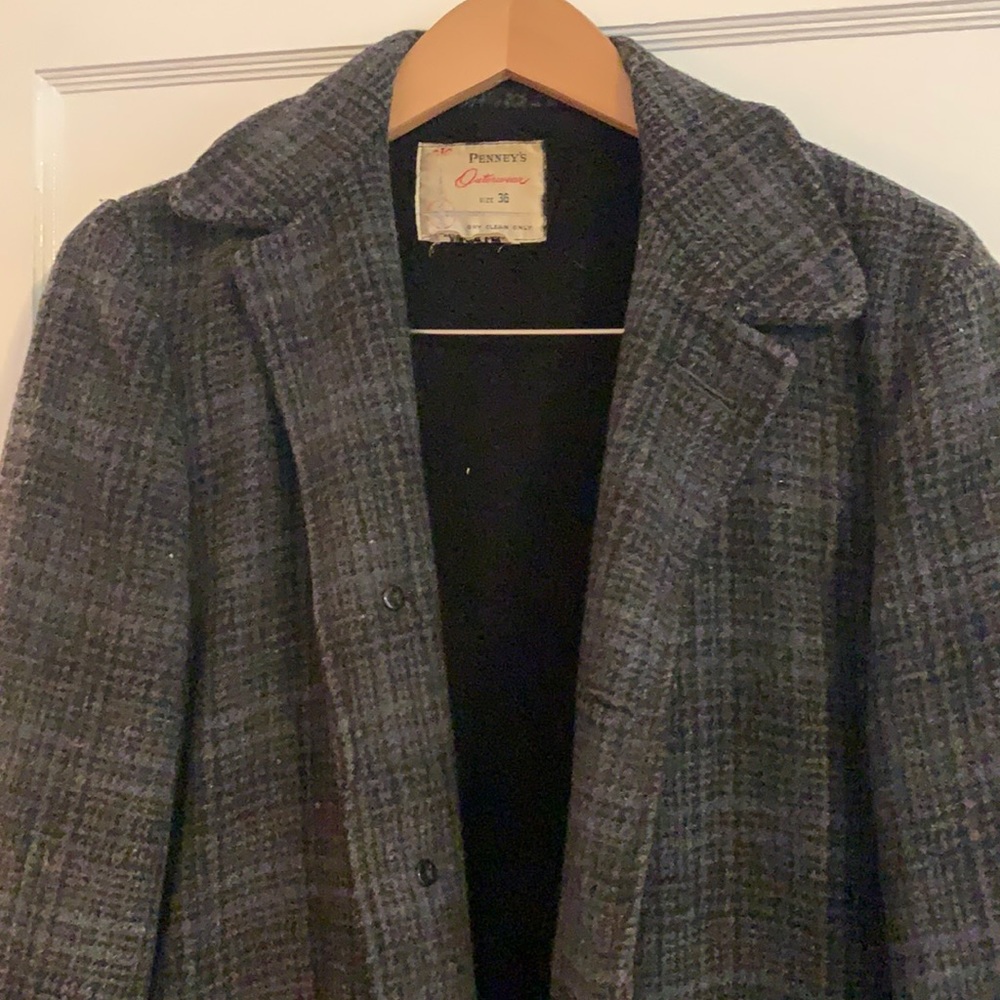Vintage JC Penneys overcoat